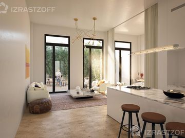 Espectacular loft en edificio a estrenar sobre Plaza Vicente López. Financiación directa
