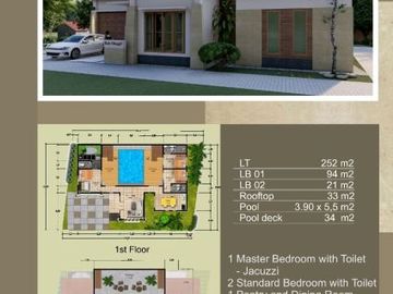 CLUSTER VILLA MEWAH DESIGN ETNIK DIKAWASAN BOROBUDUR