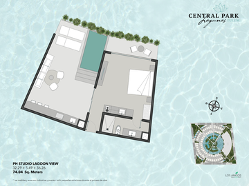 Estudio Penthouse en el desarrollo más exclusivo de Tulum!!!