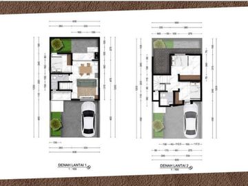 Rumah cluster baru 2 lantai Free Bphtb di Sukahati Cibinong Bogor