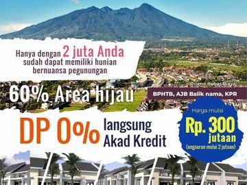 Dijual Rumah Minimalis Nuansa Pegunungan di Bogor Jawa Barat