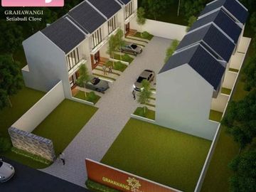 Rumah strategis modern 2 lantai Bandung dekat polban