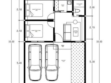 Rumah 1 Lantai di Kawasan Damarsi Buduran, DVJ 4