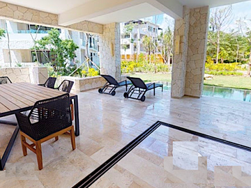 Departamento, planta baja, alberca privada de lujo en  Playa del Carmen