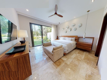 Departamento, planta baja, alberca privada de lujo en  Playa del Carmen