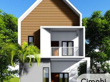 Investasi Bagus Rumah Luas 2LT Harga 1LT dekat Alam Wisata Cimahi Cipageran