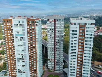 Departamento de 167 m2 con bosque privado de 42,000 m2, concierge, gimnasio, spa