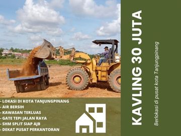 Best Price ! Tanah Kavling Pusat Kota Tanjung PInang Terluas