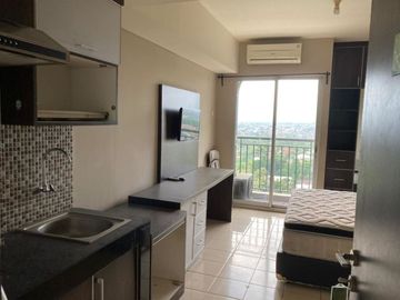 Dijual Apartemen Serpong Greenview Tangerang Selatan Studio Lantai 16 View City Full Furnished