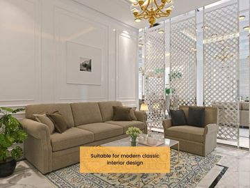 Dijual Rumah Icon Eastern Cosmo BSD City Tangerang, Unit Baru Bangun Mewah Model Modern Classic