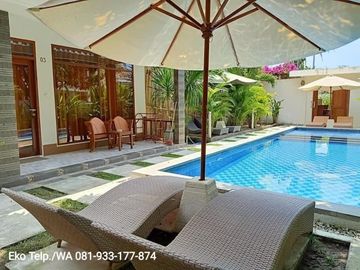 Dijual Murah Villa dekat Pantai di Gili Air Lombok