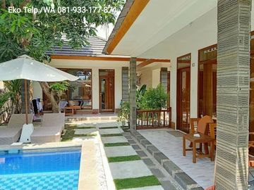 Dijual Murah Villa dekat Pantai di Gili Air Lombok
