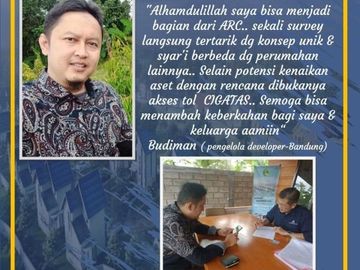 Rumah Syariah Luas Nuansa Villa dekat Polsek Cigalontang Tasikmalaya