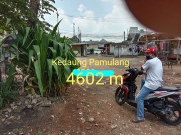 tanah utama jalan aria putra Pamulang tangerang selatan bawah pasaran lokasi sangat strategis