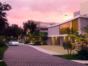 Penthouse con spa, floating room y alberca en Aldea Zama