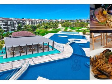 Condominio con jacuzzi privado y al mar, mas de 3,000 m2 de Albercas, campo de G