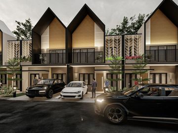 Jual rumah 2 lantai cluster di depok dekat pondok cabe