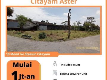 Kavling Murah Area Citayam Hanya 1 Jtan/m; Bayar Cash Keras