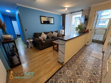 Departamento en venta de 2 dorm. + estac, Las quilas, Temuco