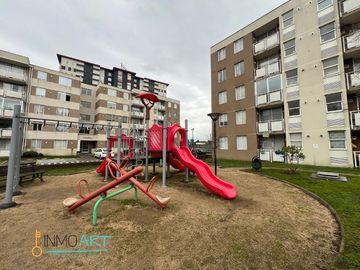 Departamento en venta de 2 dorm. + estac, Las quilas, Temuco