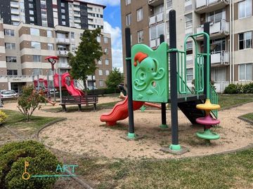 Departamento en venta de 2 dorm. + estac, Las quilas, Temuco