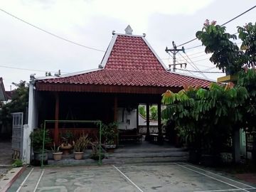Dijual tanah pekarangan Zona Nyaman Mangku jln aspal