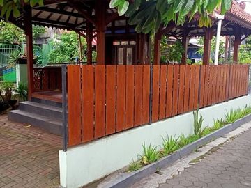 Dijual tanah pekarangan Zona Nyaman Mangku jln aspal