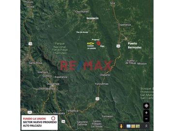 VENTA - INVIERTE EN UN FUNDO DE 94.6 HAS A 3 MINUTOS DEL CASERIO DE NUEVO PROGRESO - RAYA EN LA CIUDAD DE ISCOZACIN DEL DISTRITO DE PALCAZÚ, PROVINCIA