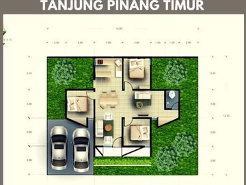 Rumah Inden Cepat di Tengah Kota Tanjung Pinang Bisa Inhouse