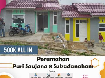 rumah murah di Sukadanaham Bandar Lampung