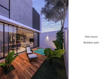 Casa con alberca, panel solar, casa club con amenidades, en venta Cholul Merida
