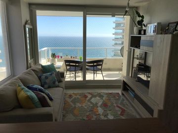 Hermoso Departamento En Reñaca Norte Con Linda Vista