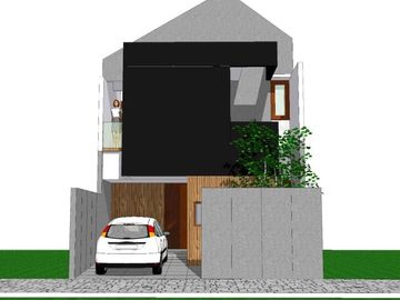 Rumah Townhouse Murah 2 Lantai Denpasar Free Pajak + Cashback