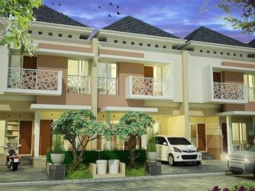 RUMAH MURAH SIAP HUNI 2 LANTAI DEKAT JALAN RAYA DI KOTA JOGJA