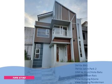 Rumah Villa Dijual Di Batu Malang Tipe 57 View Arjuna