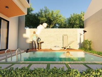 Rumah Rooftop 3LT + Kolam Renang Dibwh 1M Cimahi Cipageran Citeureup