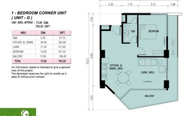 1 Bedroom Beachfront Condominium in Tambuli Seaside Living Mactan