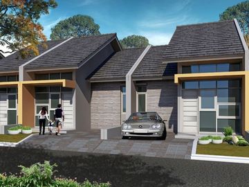 Rumah murah 1 lantai bebas banjir di bambu apus dekat sekolah