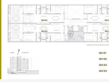 Departamentos en pre venta , Col. Condesa, Residencial COVA