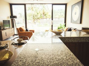 Departamento en venta en la playa de Telchac de 3 habitaciones rooftop y jacuzzi