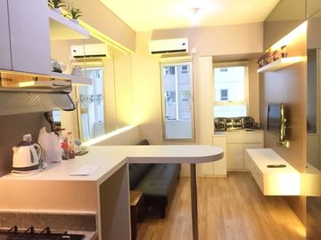 Apartemen Puncak Kertajaya 2BR Jadi 1BR Full Furnish