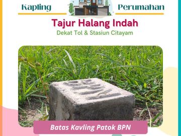 Dekat Tol & Stasiun Citayam, 1 Jt-an/m Tanah Pas Untuk Rumah
