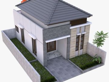 Rumah Minimalis Modern di Jl Kaliurang dekat Kampus UII