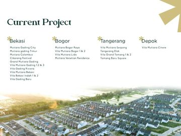 Dijual Perumahan Mutiara Gading City Tipe Clover