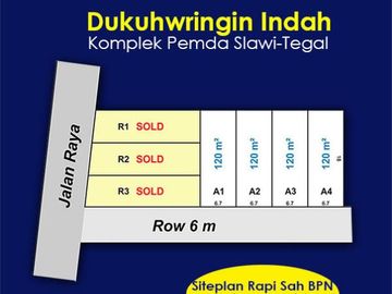 SHM Pecah Unit : Komplek Pemda Slawi, 2 Jt-an