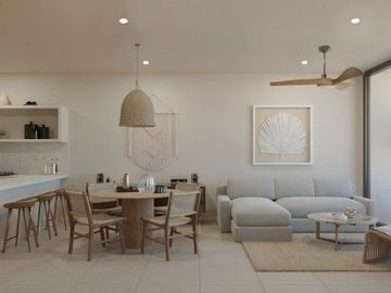 Departamento en venta Mérida Yucatán, Dorada Chicxulub Puerto