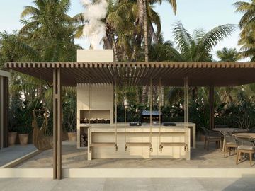 Departamento en venta Mérida Yucatán, Dorada Chicxulub Puerto