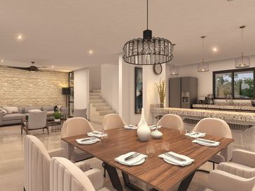 Casa en Venta en Mérida, Privada Capri, Cholul (Mod. 237)