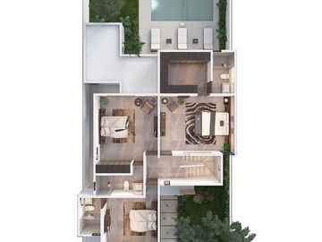 Casa en Venta en Mérida, Privada Capri, Cholul (Mod. 237)