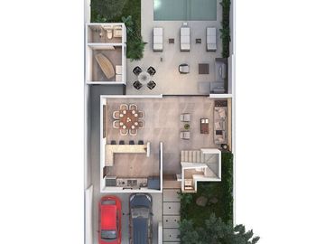 Casa en Venta en Mérida, Privada Capri, Cholul (Mod. 237)